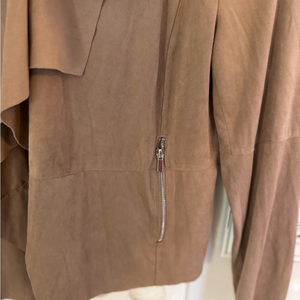 Bagatelle Brown Drape Front Jacket - image 3